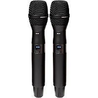 VocoPro BENCHMARK-DUAL-HH 2-Channel True Diversity Handheld Microphone System 902-927.2mHz