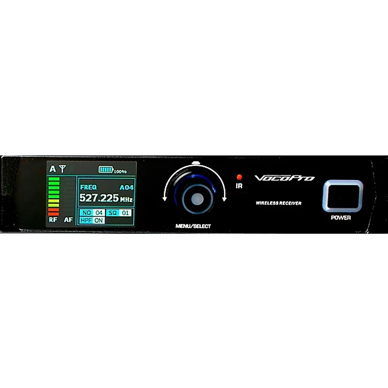VocoPro BENCHMARK-DUAL-HH 2-Channel True Diversity Handheld Microphone System 902-927.2mHz