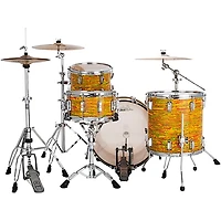 Ludwig Classic Maple 3-Piece Fab Shell Pack With 22" Bass Drum Citrus Mod