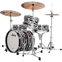 Ludwig Classic Maple 3-Piece Jazzette Shell Pack With 18" Bass Drum Digital Sparkle