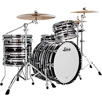 Ludwig Classic Maple 3-Piece Fab Shell Pack With 22" Bass Drum Digital Sparkle