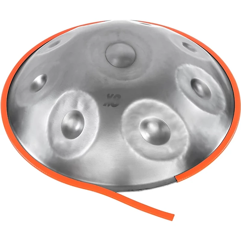 X8 Drums Pro Handpan D Kurd Stainless Steel With Bag, 9 Notes