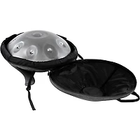 X8 Drums Pro Handpan D Kurd Stainless Steel With Bag, 9 Notes