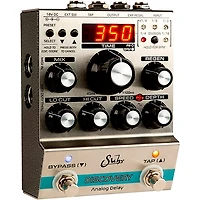 Suhr Discovery Analog Delay Effects Pedal Silver