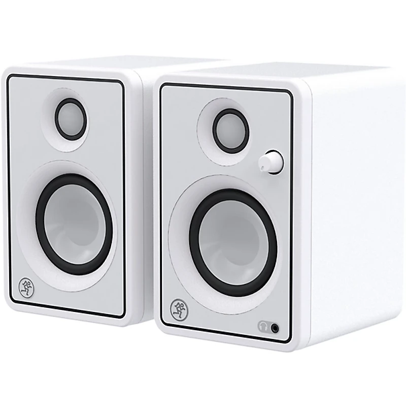 Mackie CR3-XBTLTD-WHT-DRVR 3" Multimedia Monitors With Bluetooth in Limited-Edition White