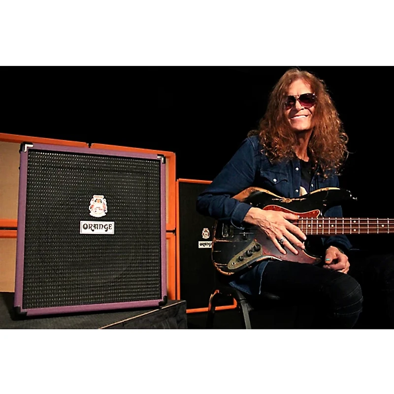 Orange Amplifiers Glenn Hughes LTD Crush Bass 50 1x12 50W Bass Combo Amp Purple
