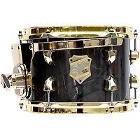 SJC Drums Providence Series Rack Tom Add On with Brass Hardware 7 x 10 in. Obsidian Black