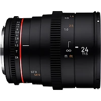 Rokinon Cine DSX 24mm T1.5 Wide Angle Cine Lens for Sony E-Mount