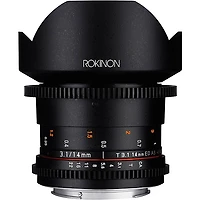 Rokinon Cine DS 14mm T3.1 Ulra Wide Angle Cine Lens for Sony E-Mount