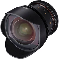 Rokinon Cine DS 14mm T3.1 Ulra Wide Angle Cine Lens for Sony E-Mount