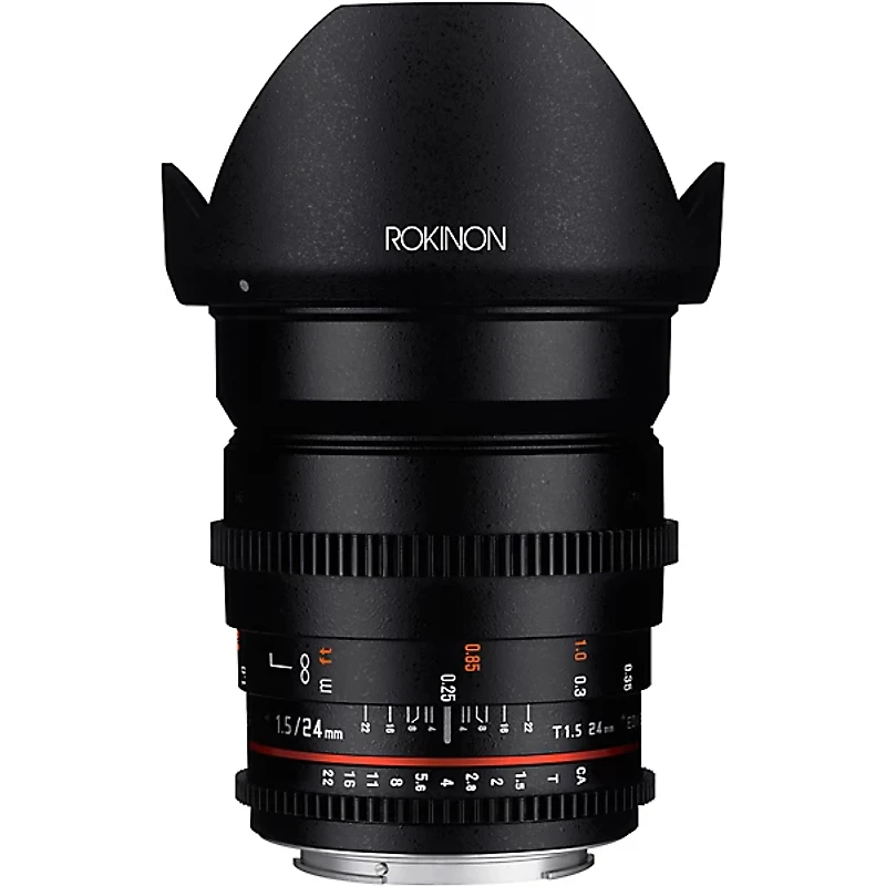 Rokinon Cine DS 24mm T1.5 Wide-Angle Cine Lens for Sony E-Mount