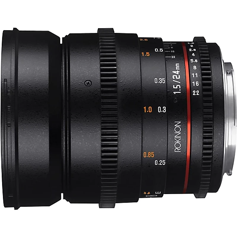 Rokinon Cine DS 24mm T1.5 Wide-Angle Cine Lens for Sony E-Mount