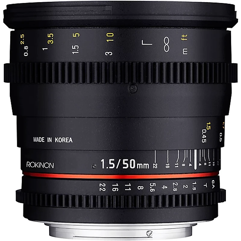 Rokinon Cine DS 50mm T1.5 Cine Lens for Sony E-Mount