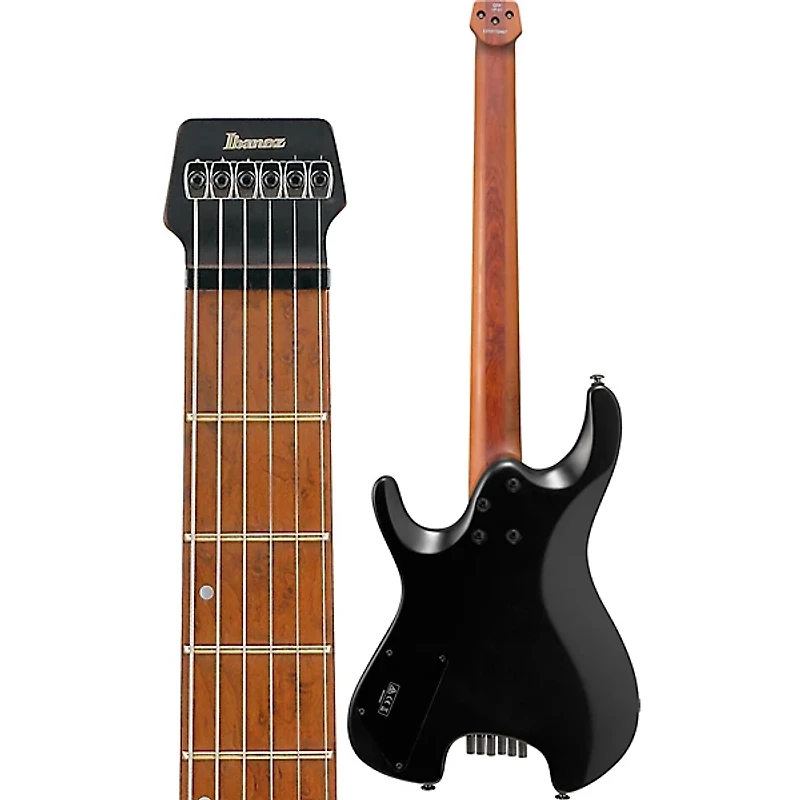 Ibanez Q54 Q Headless 6-String Electric Guitar Black Flat