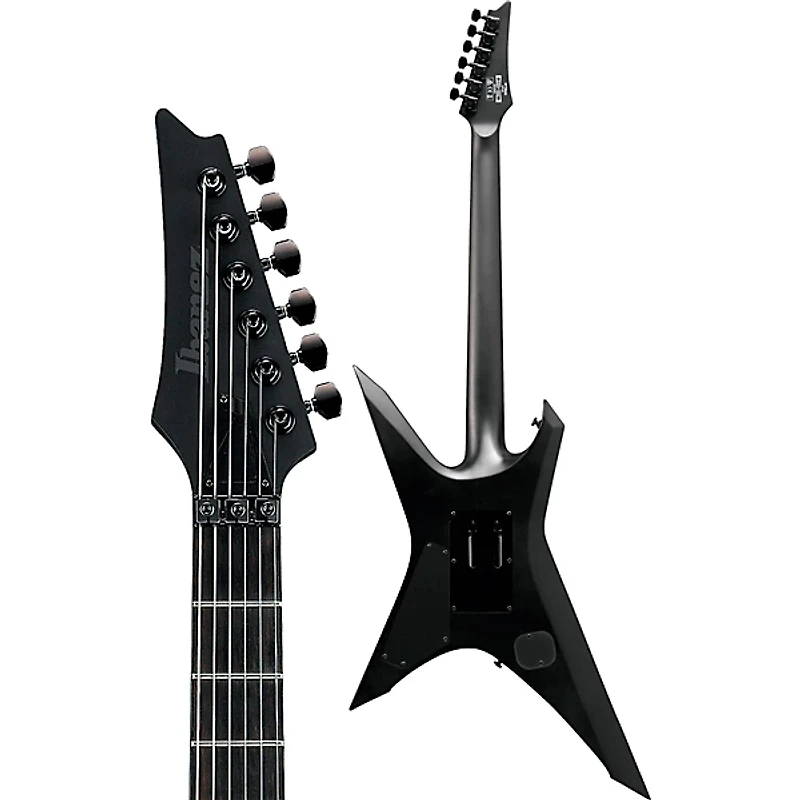 Ibanez Xiphos Iron Label 6str Electric Guitar Black Flat