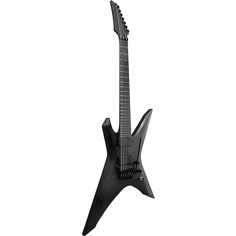 Ibanez Xiphos Iron Label 7str Electric Guitar Black Flat