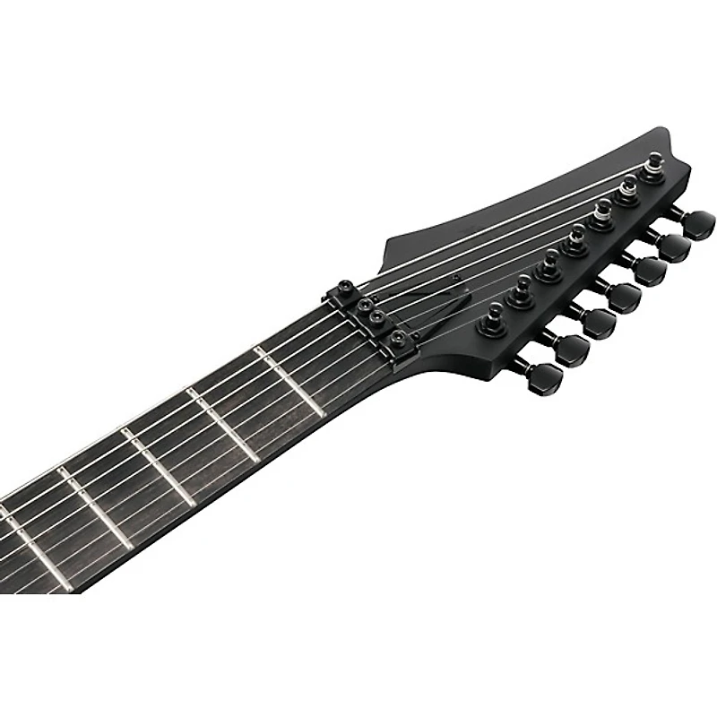 Ibanez Xiphos Iron Label 7str Electric Guitar Black Flat
