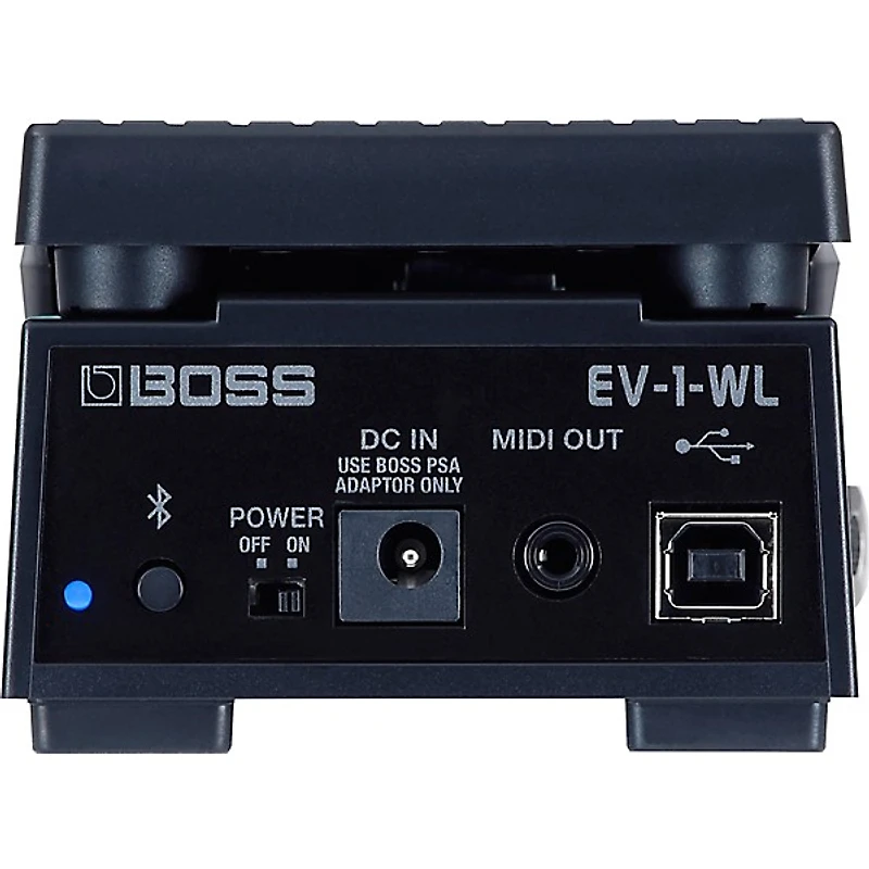 BOSS EV-1-WL Wireless MIDI Expression Pedal Silver