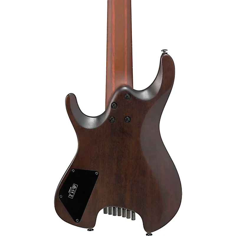 Ibanez QX Headless 7-String Electric Guitar Antique Brown Stained