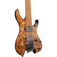 Ibanez QX Headless 7-String Electric Guitar Antique Brown Stained