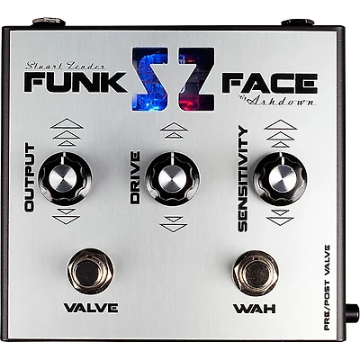 Ashdown Stuart Zender Funk Face Signature Effects Pedal Silver