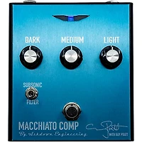 Ashdown Guy Pratt Signature Tri Band Compressor Effects Pedal Blue