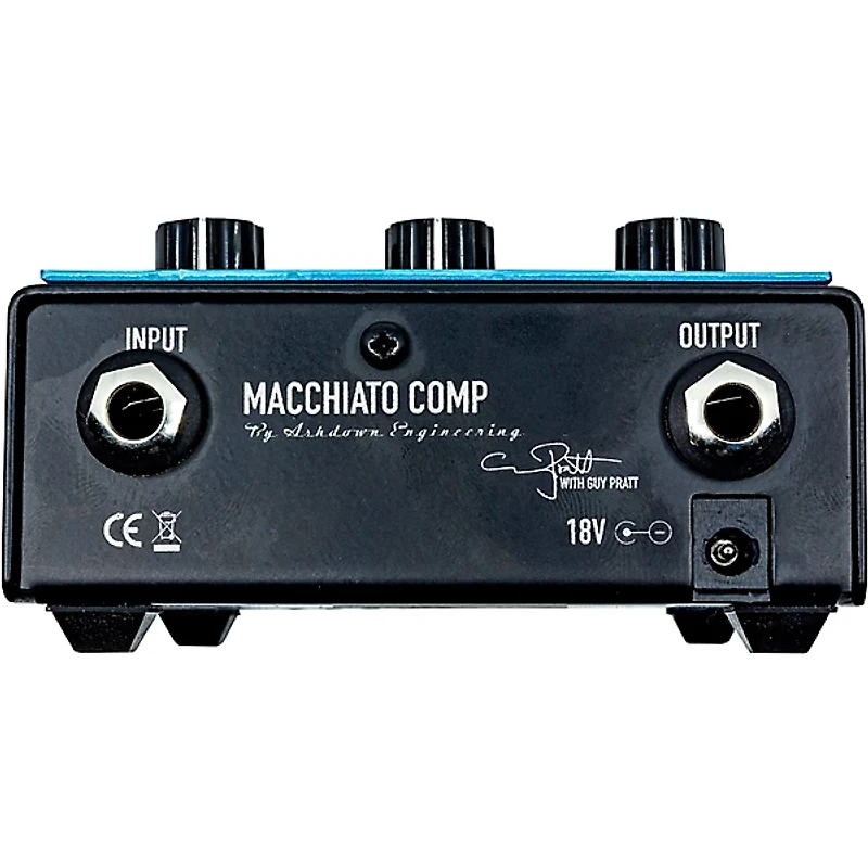 Ashdown Guy Pratt Signature Tri Band Compressor Effects Pedal Blue