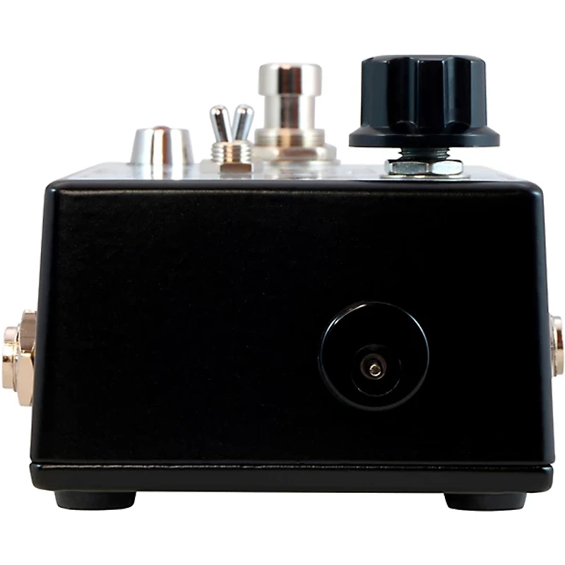 Death By Audio Micro Harmonic Transformer Fuzz Effects Pedal Black and White