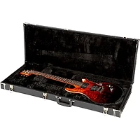 PRS Wood Library Custom 24 Electric Guitar - Fire Red Gray Black Fade