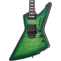 Schecter Guitar Research E-1 FR S Special-Edition Electric Guitar Green Burst