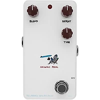 Animals Pedal Relaxing Walrus Delay V2 Effects Pedal White