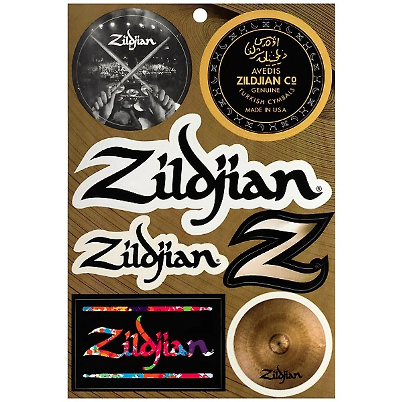 Zildjian Vinyl Sticker Sheet