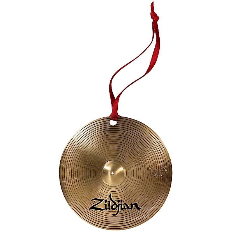Zildjian Cymbal Christmas Ornament