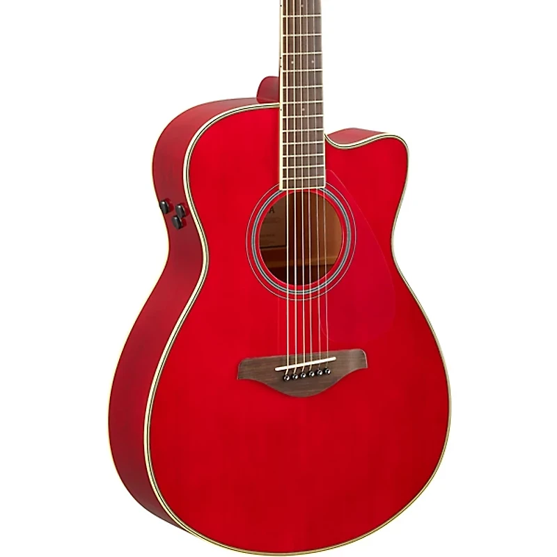 Yamaha FSC-TA TransAcoustic Concert Cutaway Acoustic-Electric Guitar -