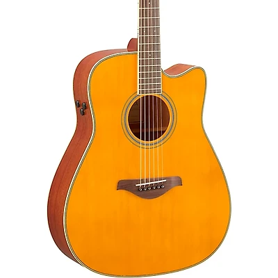 Yamaha FGC-TA TransAcoustic Dreadnought Cutaway Acoustic-Electric Guitar
