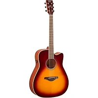 Yamaha FGC-TA TransAcoustic Dreadnought Cutaway Acoustic-Electric Guitar