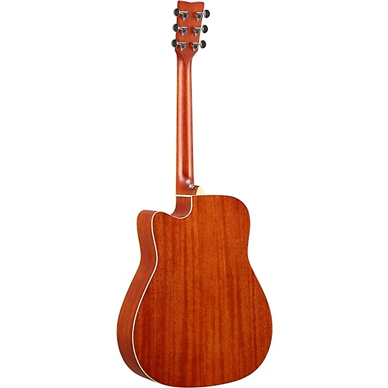 Yamaha FGC-TA TransAcoustic Dreadnought Cutaway Acoustic-Electric Guitar