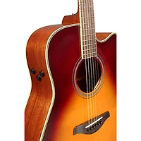 Yamaha FGC-TA TransAcoustic Dreadnought Cutaway Acoustic-Electric Guitar
