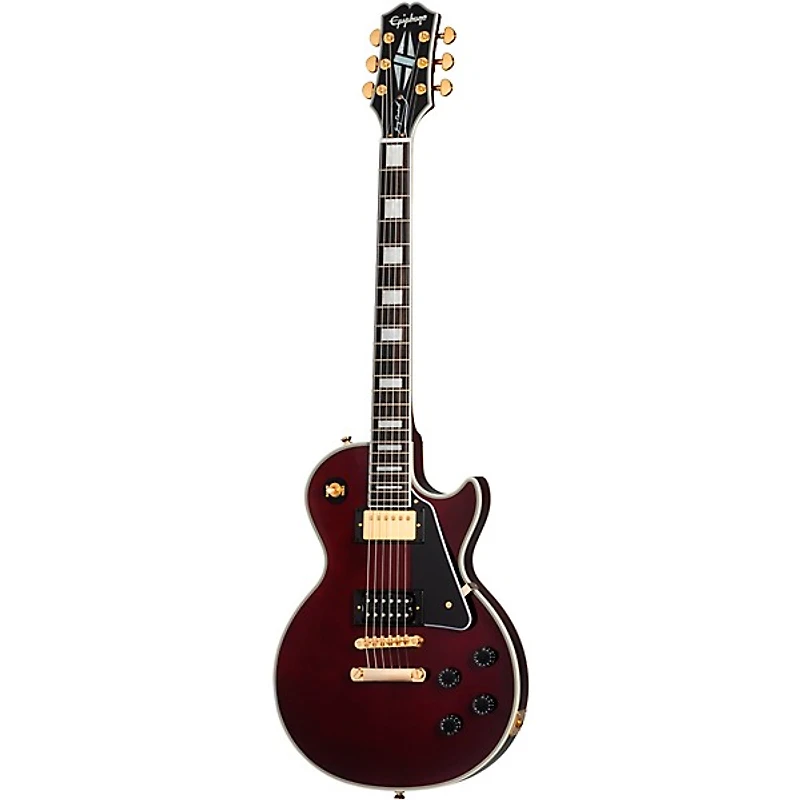 Epiphone Jerry Cantrell "Wino" Les Paul Custom Electric Guitar Wine Red