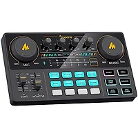 maono MAONOCASTER Lite Portable All-In-One Podcast Production Studio