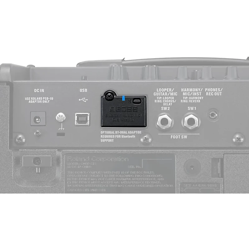 BOSS BTDual Bluetooth Audio MIDI Dual Adapter