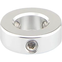 Barefoot Buttons V1 Guitar Center Mini Footswitch Cap Silver