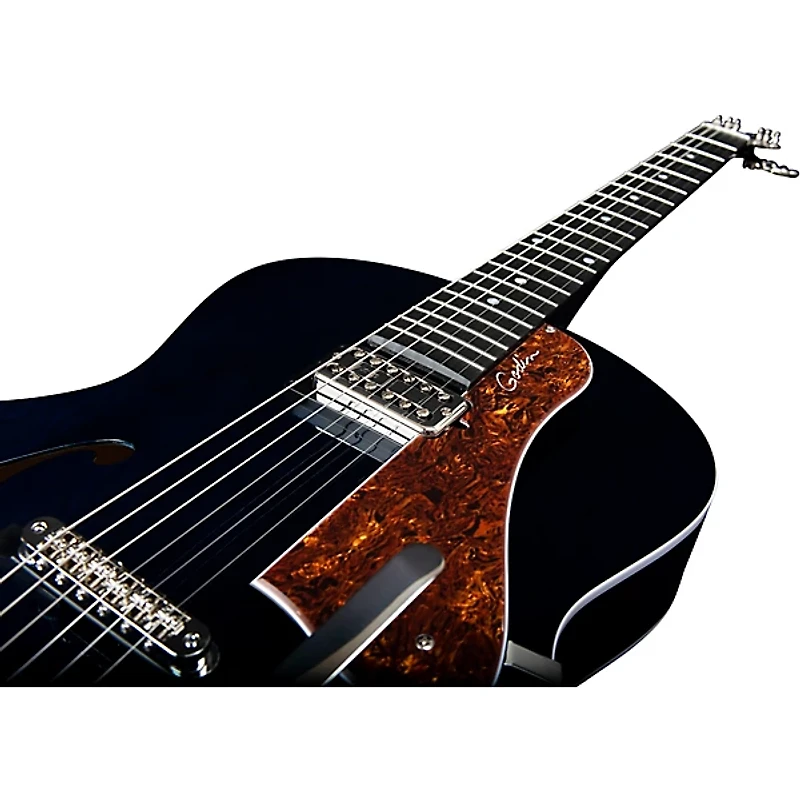 Godin 5th Avenue Night Club Hollow Body Electric Guitar Indigo Blue