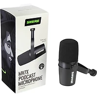 Shure MV7X XLR Podcast Microphone