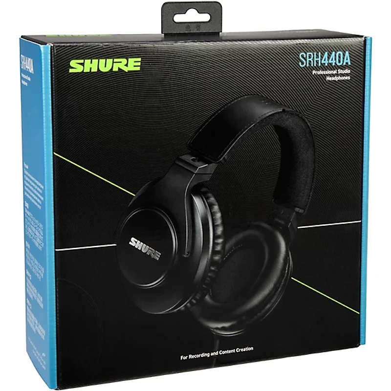 Shure SRH440A Professional Studio Headphones -