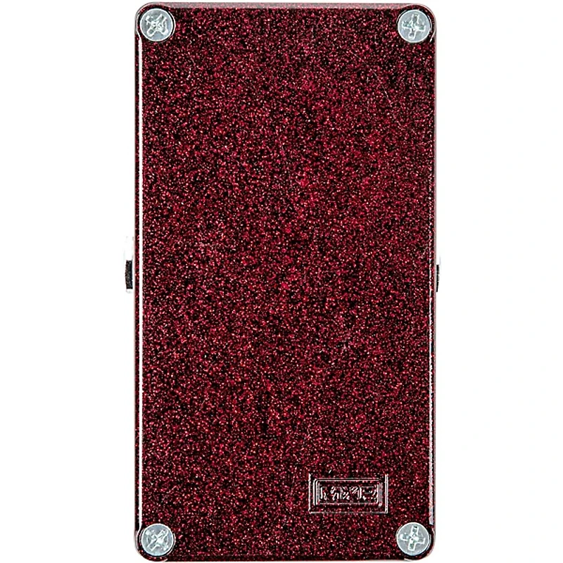 MXR FOD Drive Deep Red Sparkle With Free Barefoot Button Silver V1 Guitar Center Standard Footswitch Cap