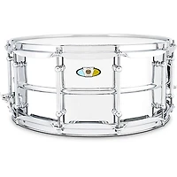 Ludwig Supralite Steel Snare Drum