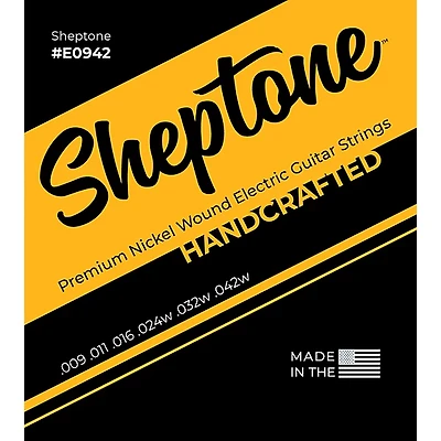 Sheptone Nickel Plated Electric Guitar Strings Light 9-42
