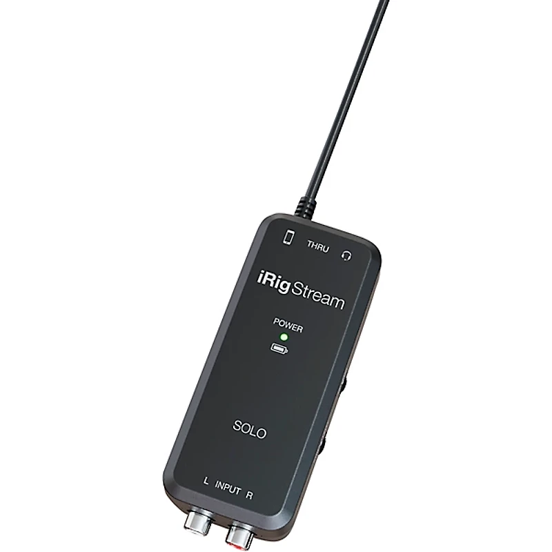 IK Multimedia iRig Stream Solo Audio Interfaces for iOS Mac and Select Android Devices
