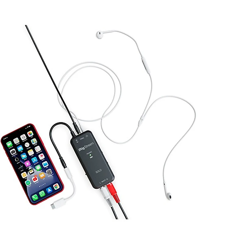 IK Multimedia iRig Stream Solo Audio Interfaces for iOS Mac and Select Android Devices